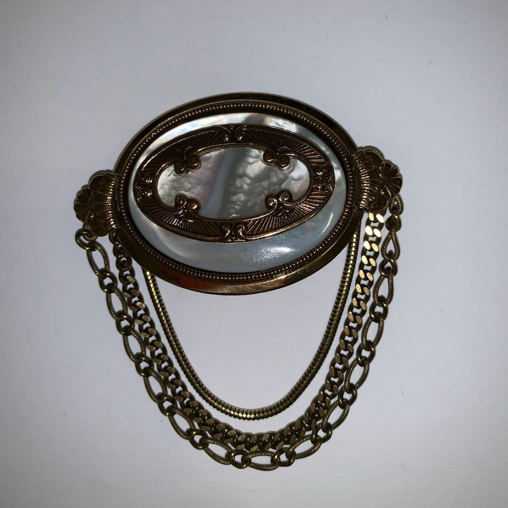 Vintage Ermani Bulatti Art Deco Brooch